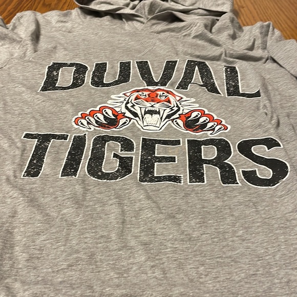 Duval Tigers long sleeve hoodie T-shirt - Picture 2 of 7
